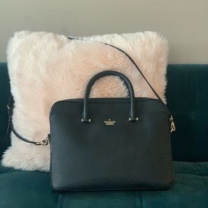 Kate Spade New York 13" Saffiano Laptop Bag Black